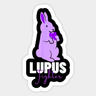 Lupus warrior rabbit Sticker